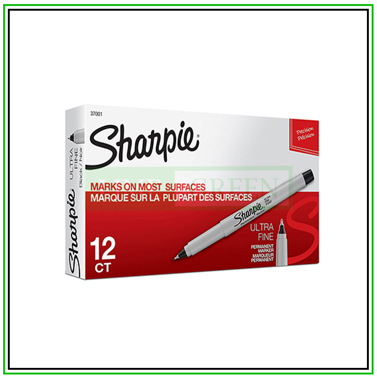 Sharpie Ultra Fine Black – Hộp 12 cây