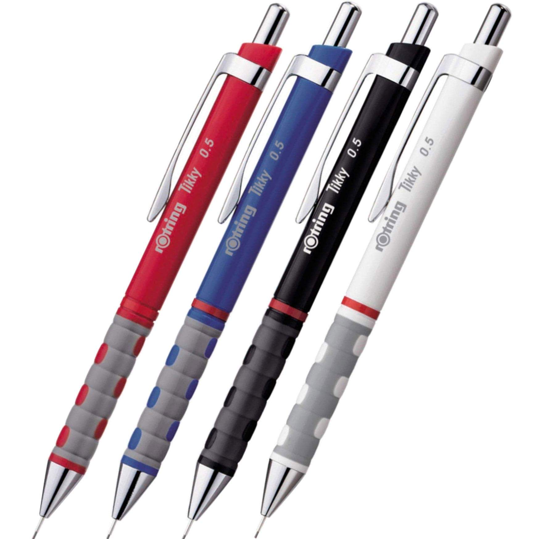 Bộ 4 Màu Sắc Bút Chì Cơ Khí Rotring Tikky Mechanical Pencil