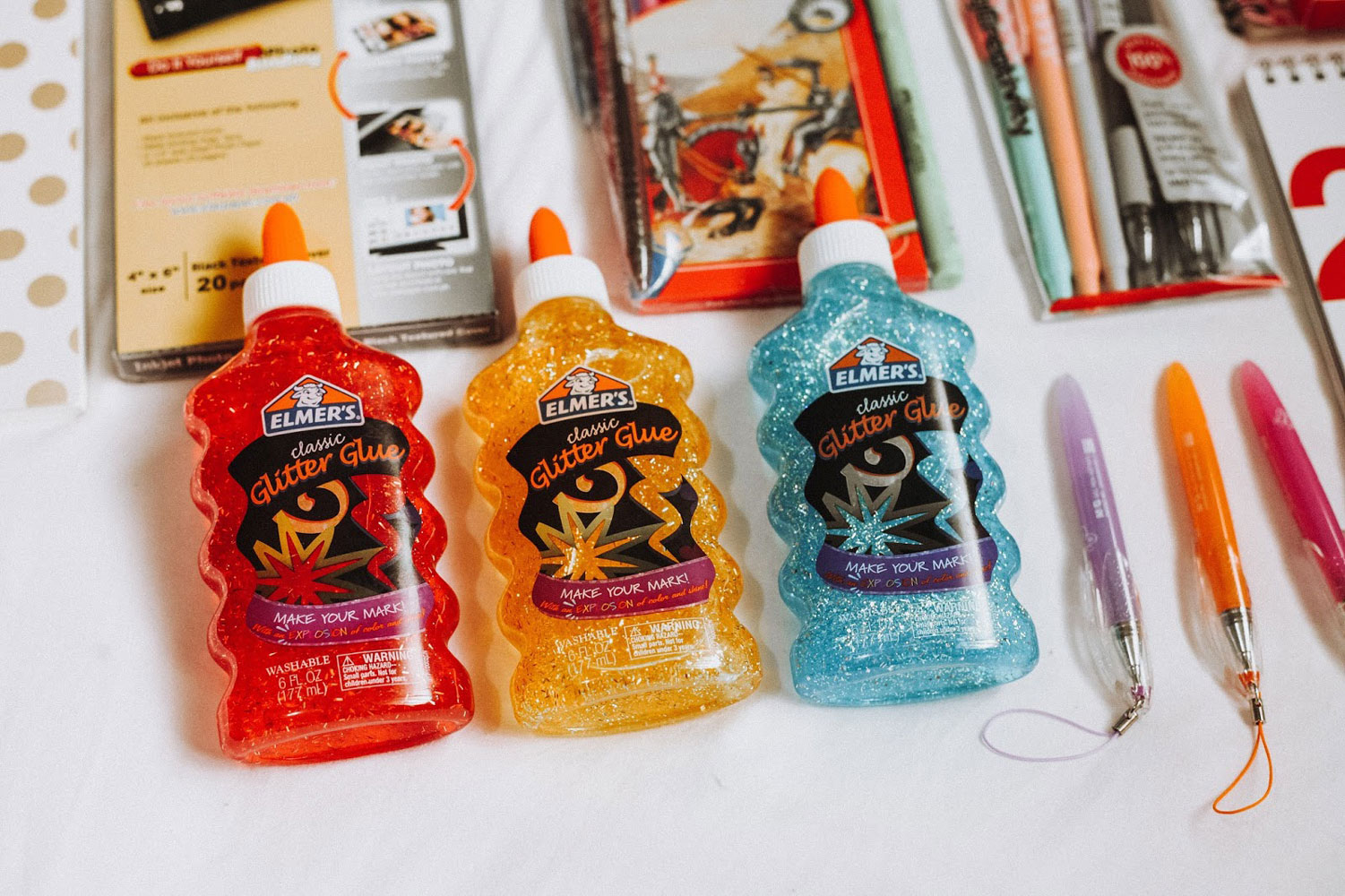 Keo Dán Kim Tuyến Elmer's Glitter Glue 147ml