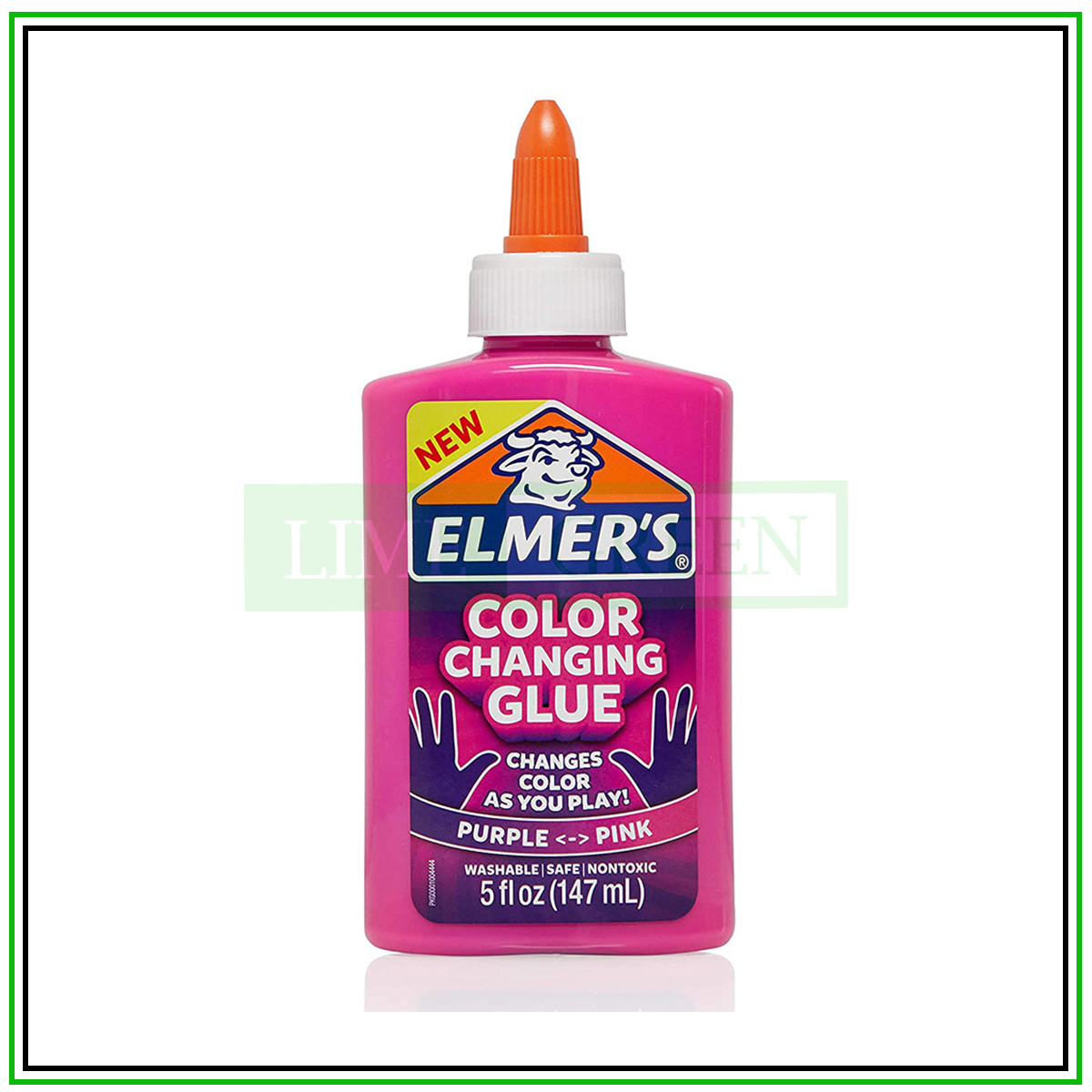 Keo dán làm slime đổi màu Elmer's Color Changing Glue 147ml - Hồng Tím