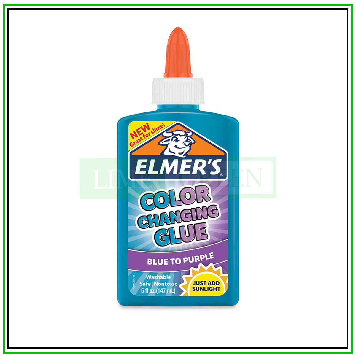 Keo Dán Làm Slime đổi Màu Elmer's Color Changing Glue 147ml Xanh Dương