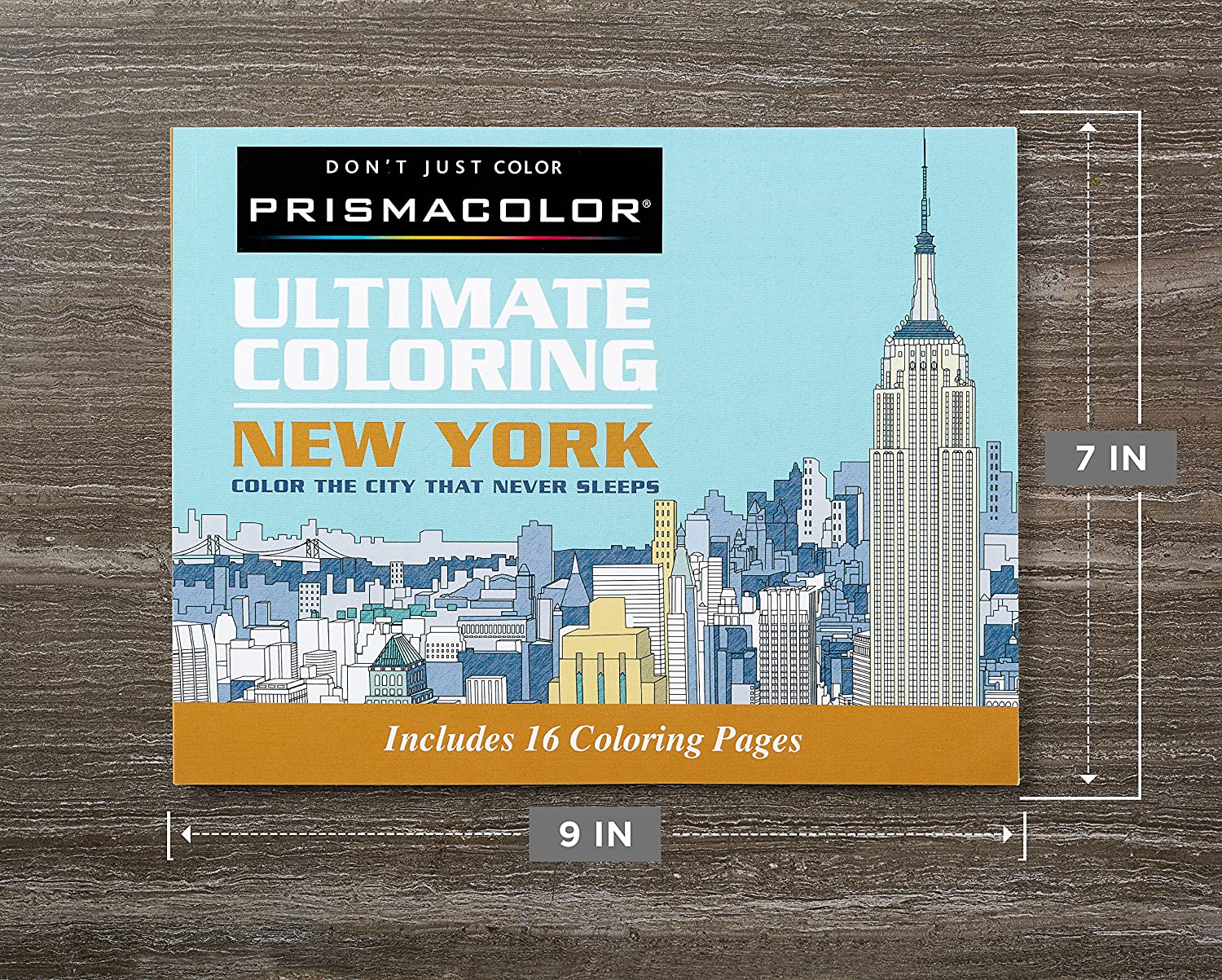 Kích Thước Chuẩn Của Sổ Vẽ Trong Bộ Sản Phẩm Chì Màu Giới Hạn Của Prismacolor