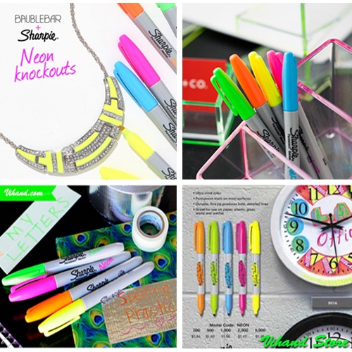 Bút Lông Dầu Phản Quang Sharpie Neon